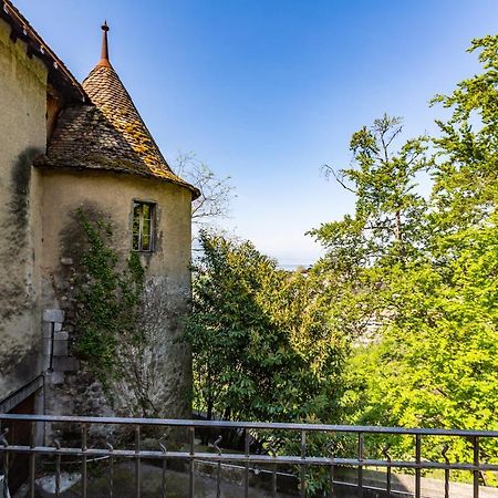 A castle spirit apartment in Château du Châtelard Clarens Exterior foto